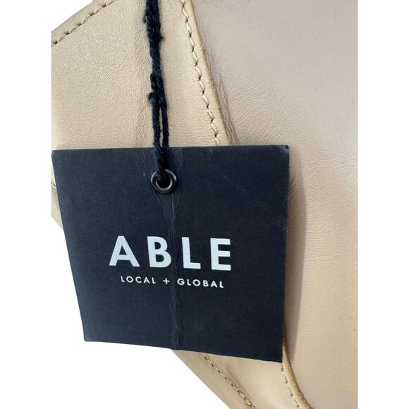 ABLE Local + Global Women's Tan/Taupe‎ Crossbody Bag NWT - Picture 6 of 8